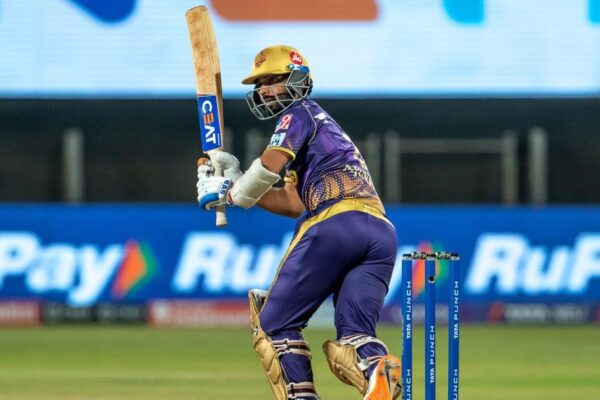 Ajinkya Rahane captaining KKR with Quinton de Kock and Sunil Narine as key players for IPL 2025.