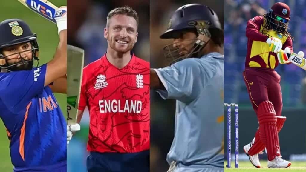 Top 10 Players with the Most Sixes in ICC T20 World Cup History (As of 2024)