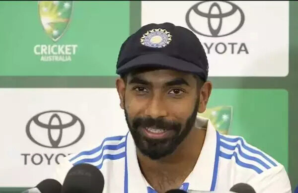 Jasprit Bumrah addresses the media ahead of the Border-Gavaskar Trophy 2024 in Perth.