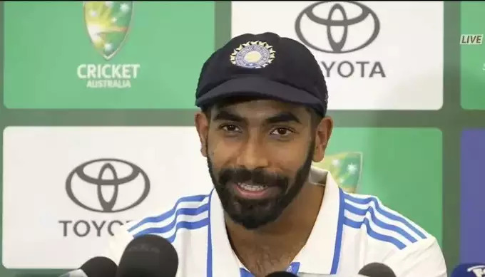 Jasprit Bumrah addresses the media ahead of the Border-Gavaskar Trophy 2024 in Perth.