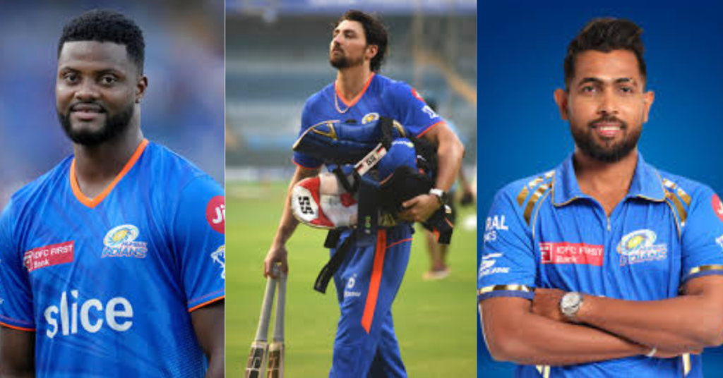 Tim David, Nuwan Thushara, and Romario Shepherd joining RCB for IPL 2025.