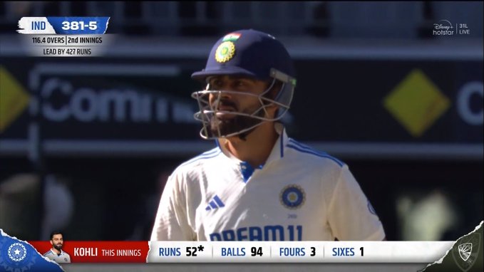 Virat Kohli Equals Sachin Tendulkar's Record with a Stunning Fifty vs Australia