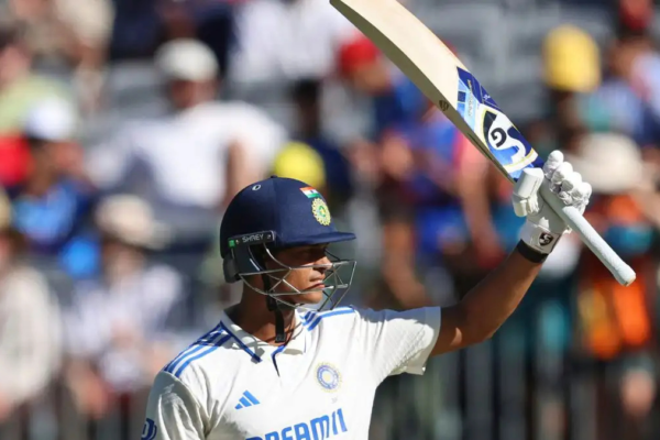 Yashasvi Jaiswal's century in India's second innings against Australia in the Perth Test gives the visitors a 243-run lead.