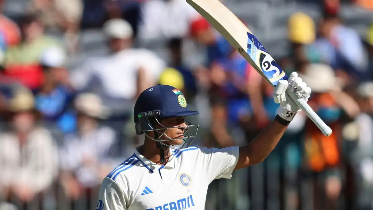 Yashasvi Jaiswal's century in India's second innings against Australia in the Perth Test gives the visitors a 243-run lead.