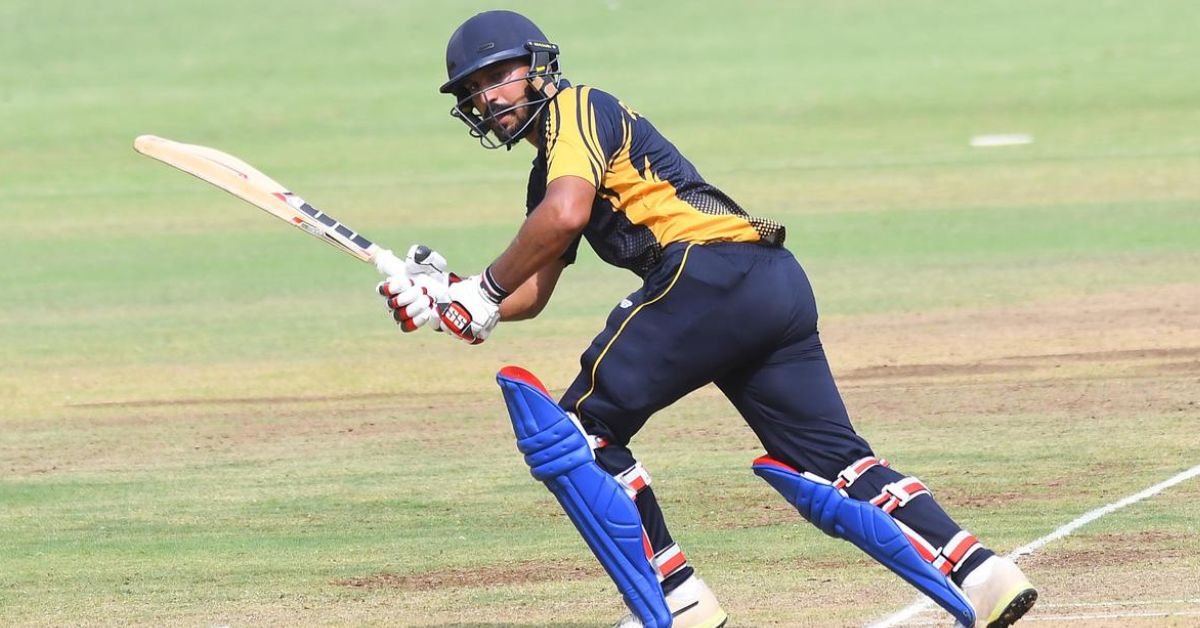 Anmolpreet Singh Smashes Third-Fastest List A Century in Just 35 Balls