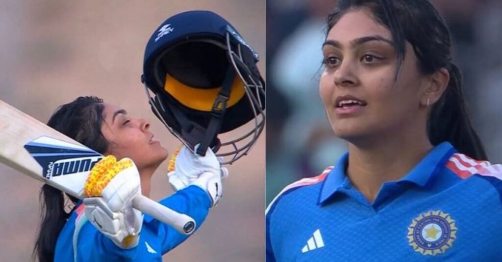 Harleen Deol Shines Bright With First ODI Century Against WI-W