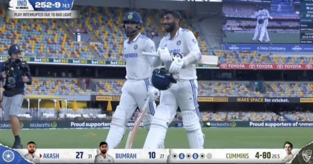 India Avoid Follow-On as Akash Deep and Bumrah Shine on Day 4 at the Gabba