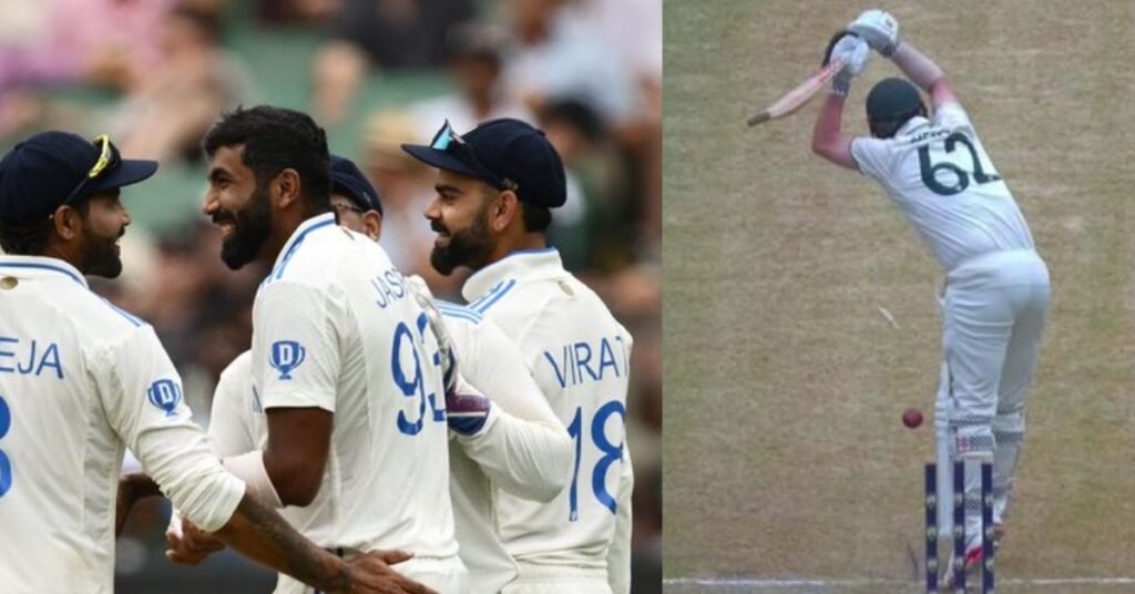 Jasprit Bumrah Dismisses Travis Head for Duck with Stunning Delivery.