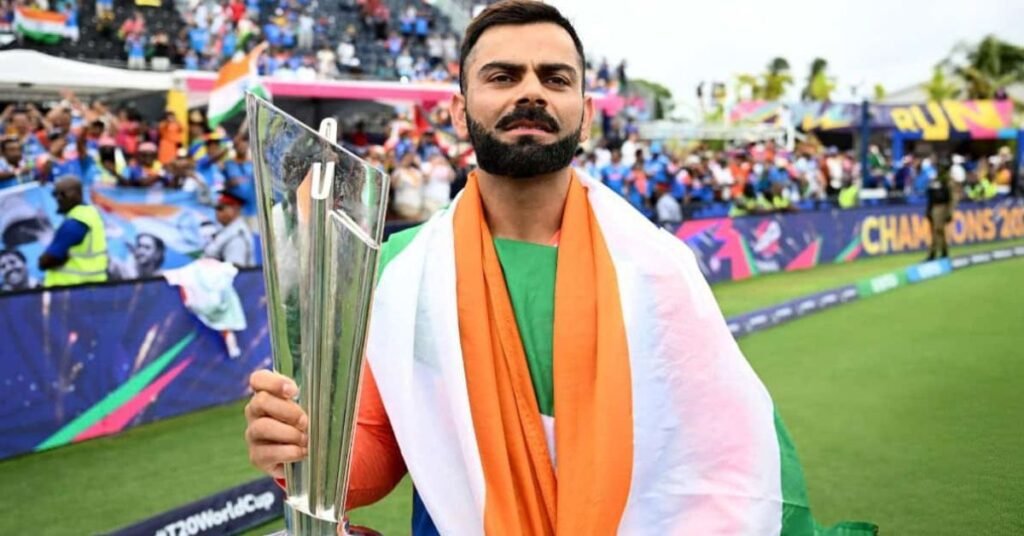 2024 Cricket Year Review: Kohli with t20 world cup 2024
