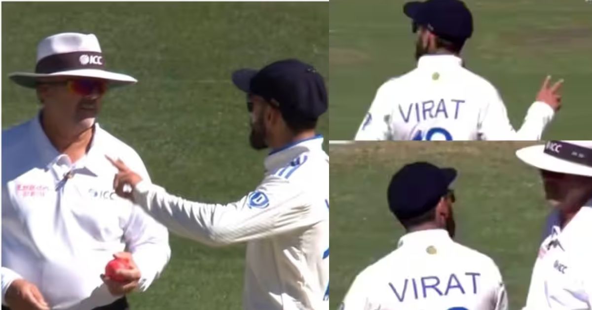 Mitchell Marsh LBW Controversy: Virat Kohli Confronts Umpire Over Umpiring Blunder