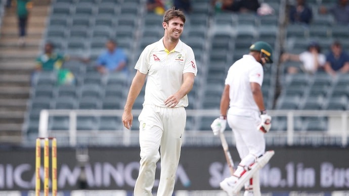 Mitchell Marsh confirms fitness ahead of the pink ball Test against India.