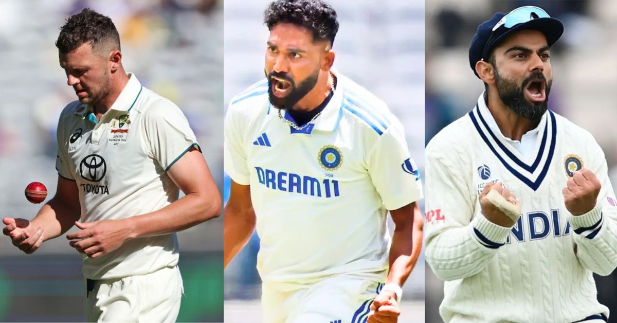 Mohammed Siraj Is Like Virat Kohli Josh Hazlewood Praises Indian Pacer Amid Adelaide Test Drama.