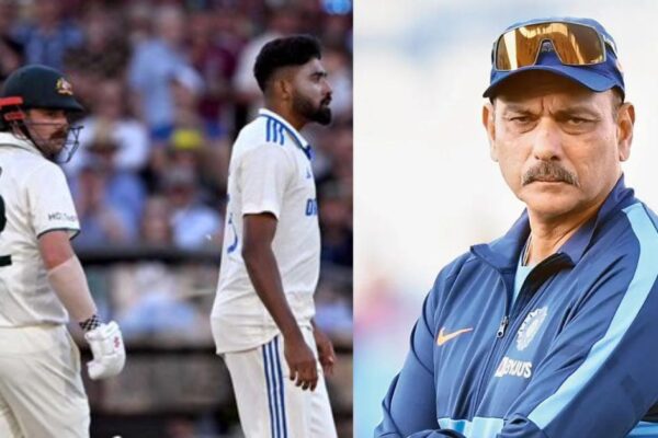 Mohammed Siraj’s Attitude Criticism: Ravi Shastri Defends Fiery Pacers.