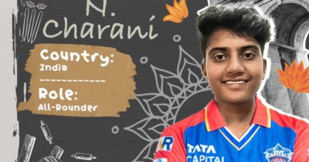 N. Charani Goes to Delhi Capitals for ₹55 Lakh WPL 2025 Auction