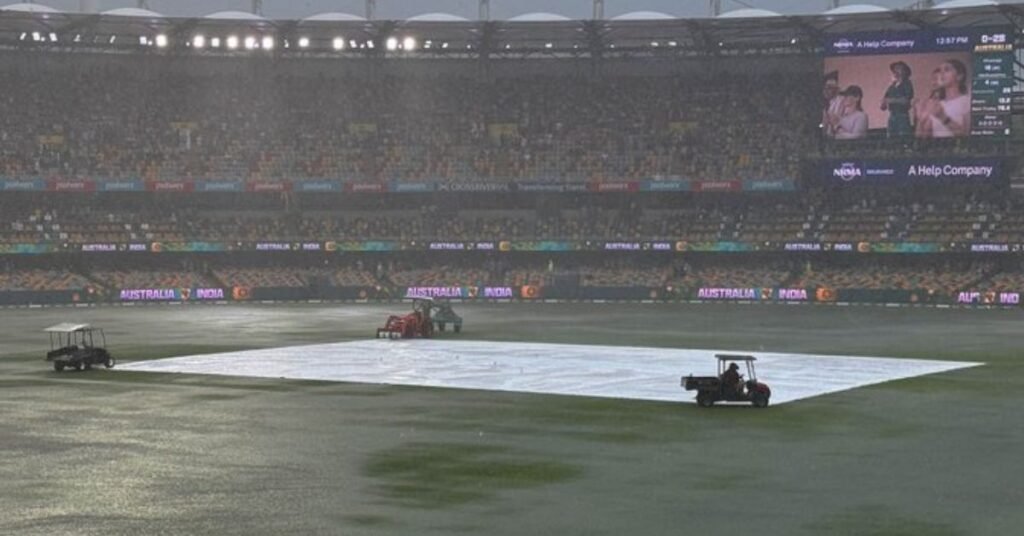 Rain Halts Play at Gabba as India vs Australia Test Match Faces Major Disruption
