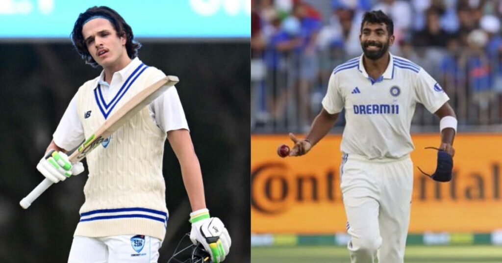 Sam Konstas Challenges Jasprit Bumrah Ahead of Boxing Day Test