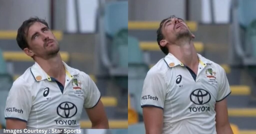 Mitchell Starc Fumes at Umpire Over Rain Delay During 3rd Test Against India