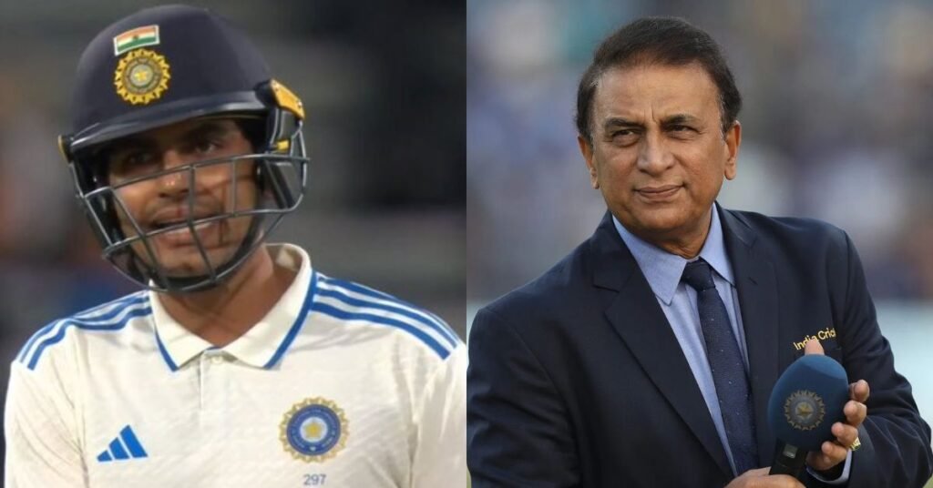 Sunil Gavaskar on Shubman Gill’s Struggles “Leave Your Dasher Image Behind”