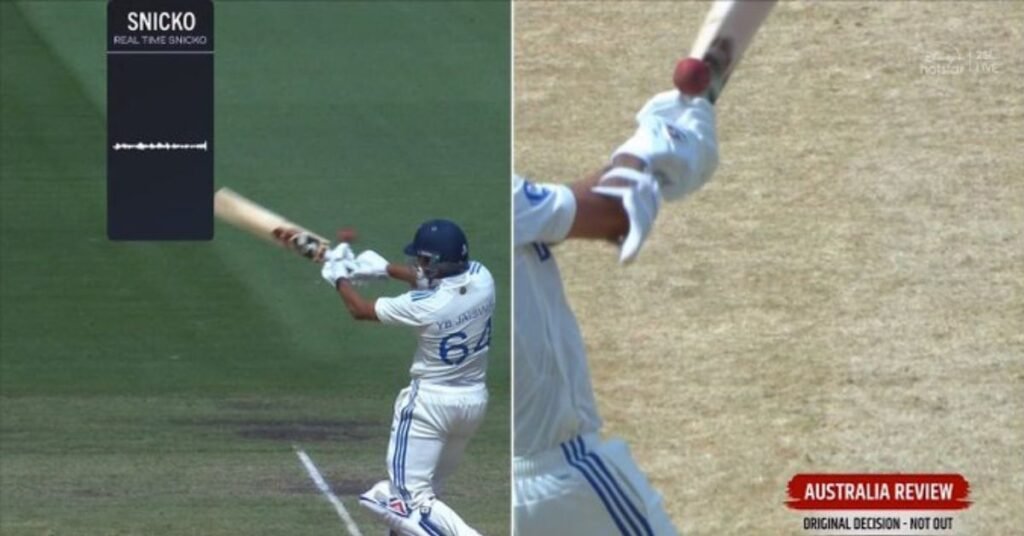 Yashasvi Jaiswal's Dismissal Sparks DRS Debate in Fourth BGT Test at MCG.