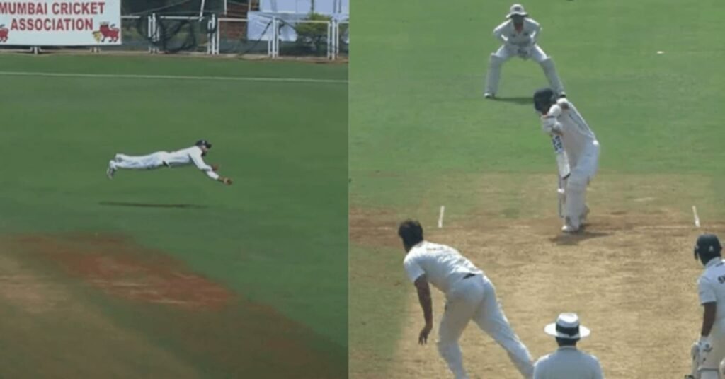 "Best Catch in Ranji Trophy History? Paras Dogra’s Stunner Dismisses Ajinkya Rahane"