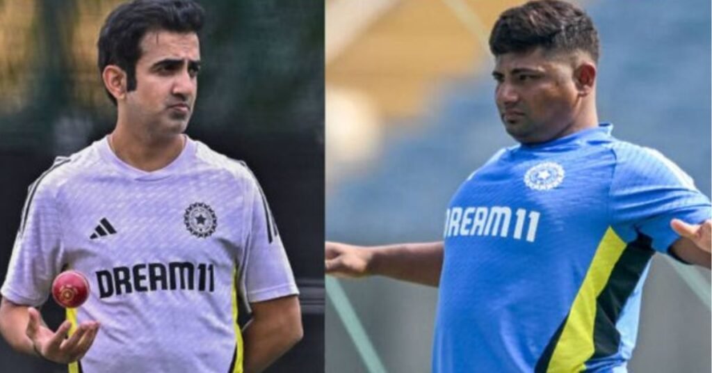 Is Sarfaraz Khan India’s “Mr. Fix-It”? Gautam Gambhir's Allegations Stir Controversy.
