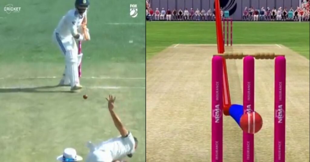 Ravindra Jadeja Burns DRS After Plumb LBW Against Mitchell Starc in Decisive Test.