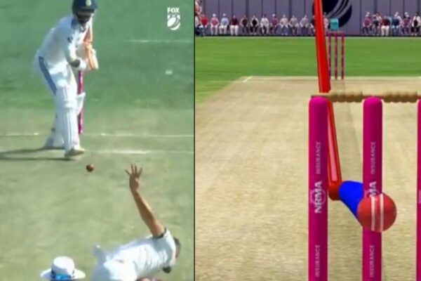 Ravindra Jadeja Burns DRS After Plumb LBW Against Mitchell Starc in Decisive Test.