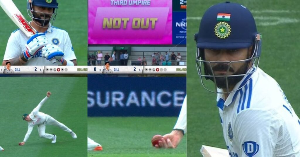 Virat Kohli Questions Steve Smith’s Disputed Catch Amid On-Field Drama