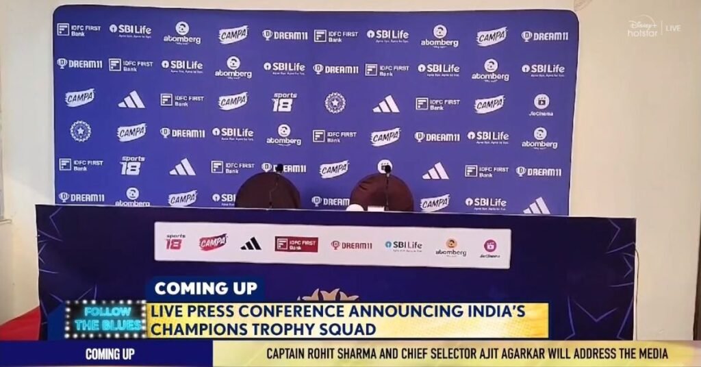 Why India’s Champions Trophy 2025 Squad Announcement Has Been Delayed