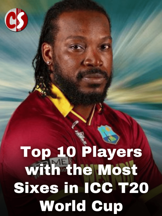 Top 10 Players with the Most Sixes in ICC T20 World Cup History