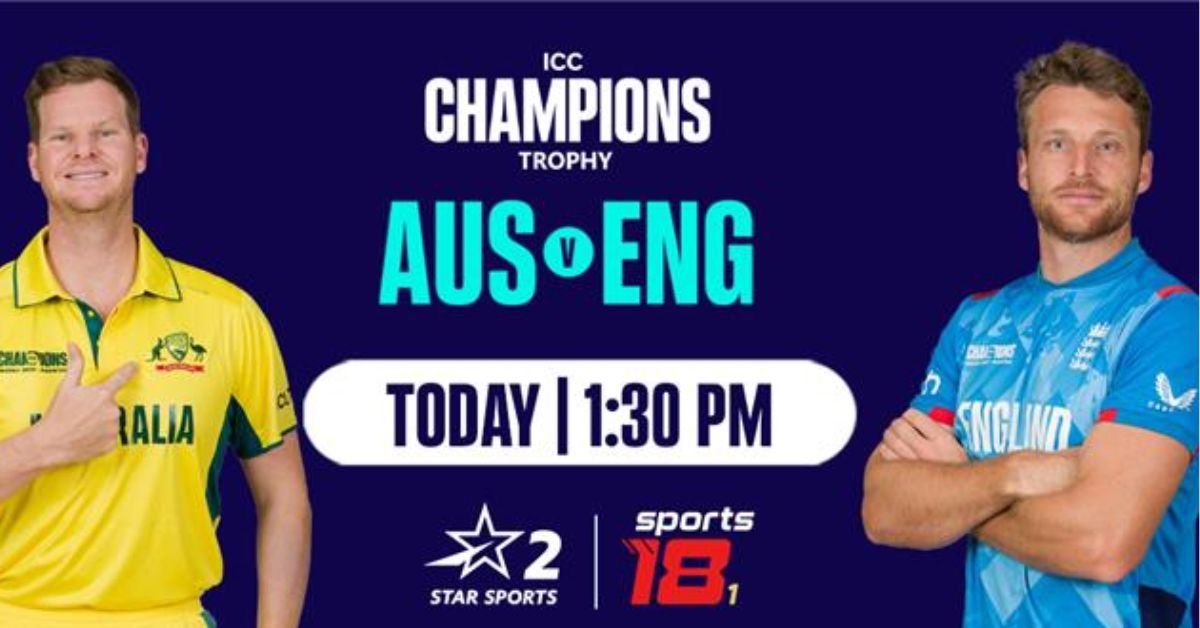AUS vs ENG Champions Trophy Live – How to Watch & Stream 1 AUS vs ENG Champions Trophy Live – How to Watch & Stream