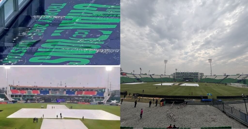 Champions Trophy: Rain Threat Shakes Up Semi-Final Qualification Race!