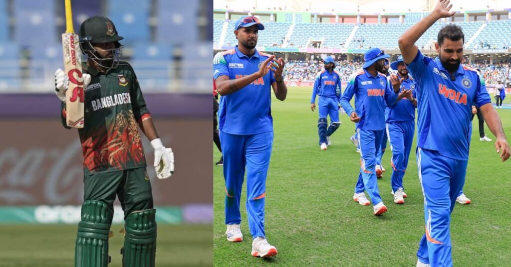 Hridoy Stunning Century Saves Bangladesh as Shami Destroys with Five Wickets.