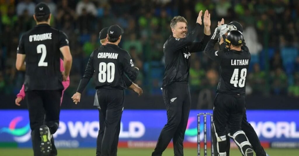 ICC Champions Trophy 2025 Pakistan’s Rough Start as New Zealand Claims Historic Win.