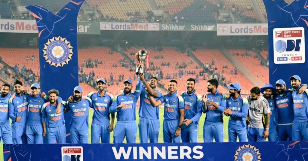 India Tops ICC ODI Rankings as Pakistan Slips After Tri-Series Defeat