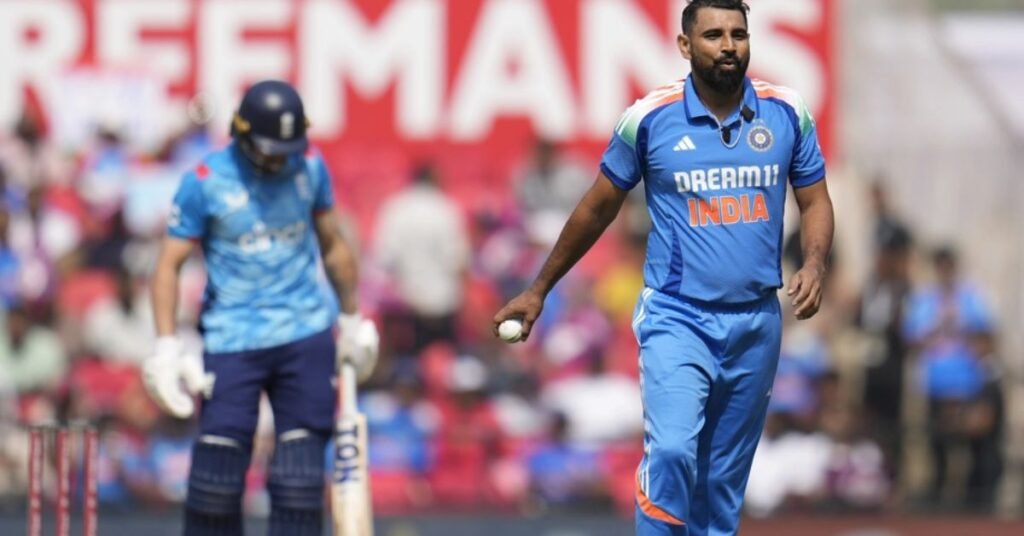 Mohammed Shami Faces Fitness Issues, Departs After Three Overs in 1st ODI vs. England