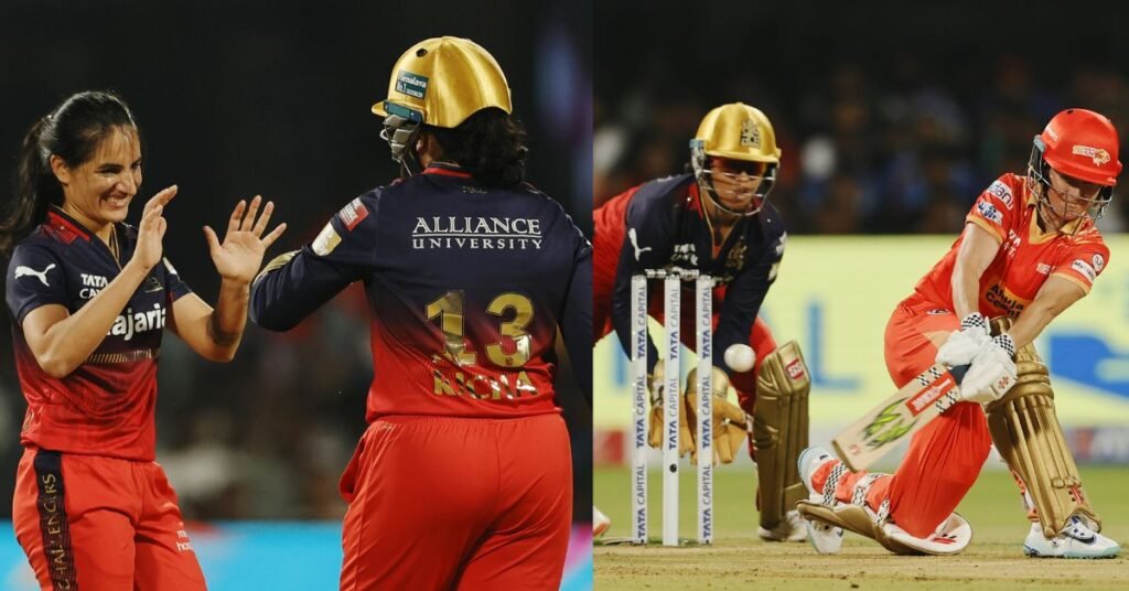 RCB vs GG Highlights: Ashleigh Gardner, Bowlers Crush Royal Challengers in Dominant Victory 2 RCB vs GG Highlights: Ashleigh Gardner, Bowlers Crush Royal Challengers in Dominant Victory