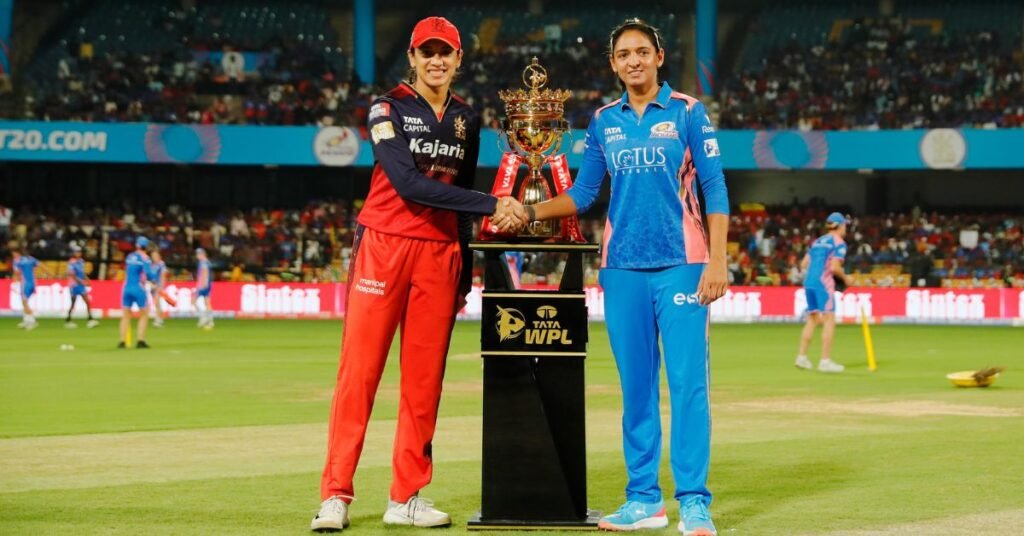 RCB Forced to Bat First as Harmanpreet Wins Toss Against Hostile Bengaluru Crowd – WPL 2025.