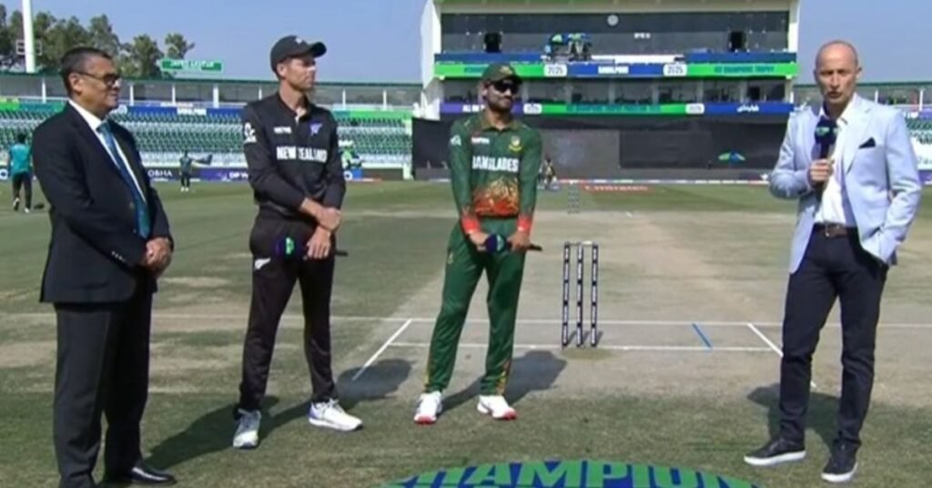 Rachin Ravindra Back as New Zealand Win Toss & Bowl First vs Bangladesh.