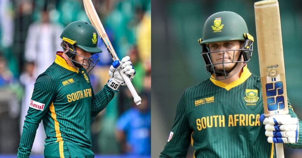 Ryan Rickelton Makes History! Smashes First ODI Century in Champions Trophy 2025.