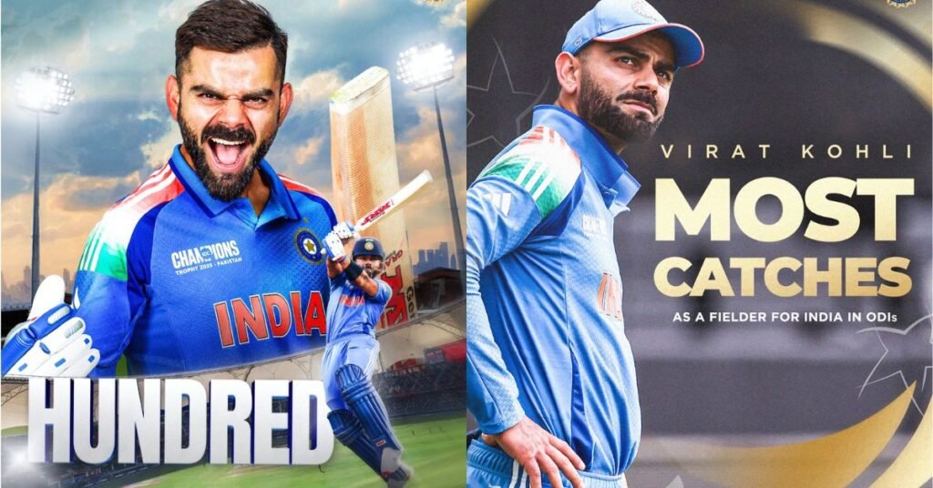 Virat Kohli Shatters Records with Sensational Century in India vs Pakistan Thriller