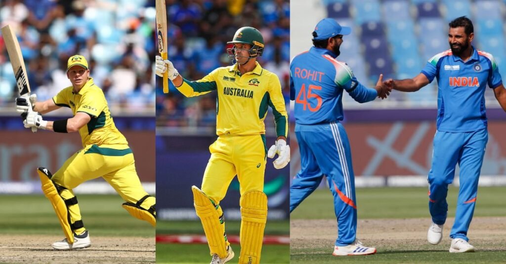 Australia Bowled Out for 264 as India Eyes Champions Trophy 2025 Final Spot.