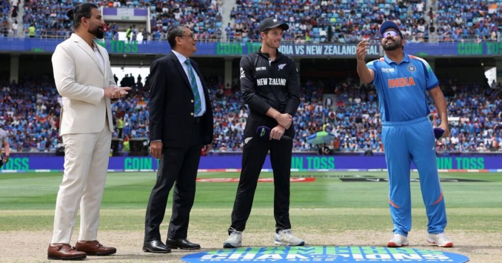 Champions Trophy 2025 Final: Rohit Loses Toss as New Zealand Opt to Bat