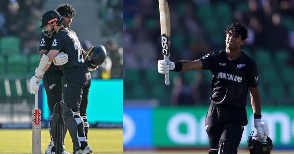 Rachin Ravindra Shatters Records with Blazing Fifth ODI Century in ICC CT - 2025