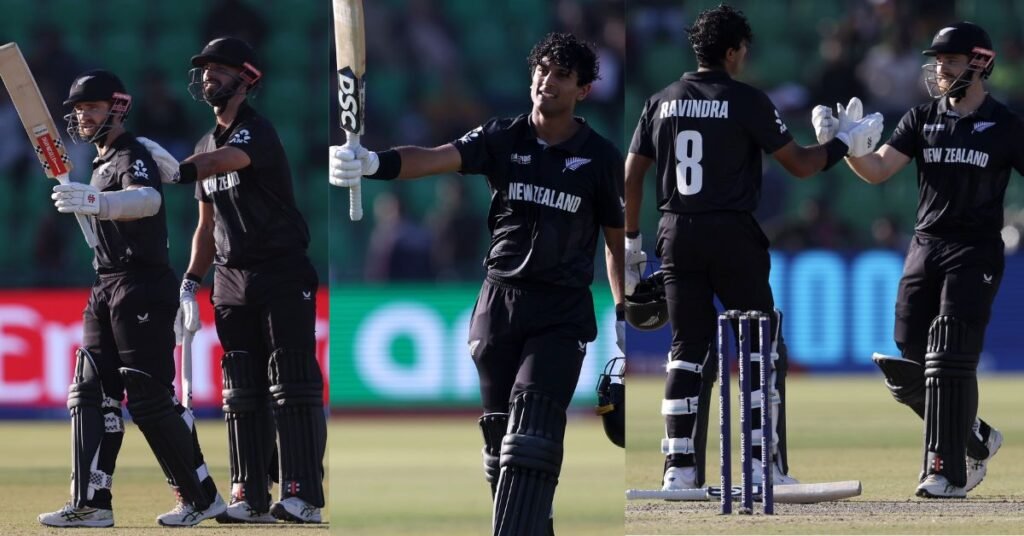 Ravindra and Williamson Dominate with Twin Centuries as NZ Sets Record 362/6